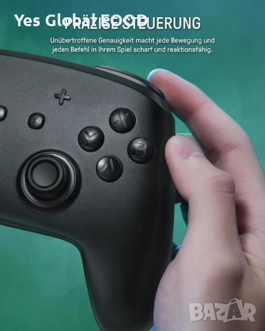 Switch 2 Pro безжичен контролер с Hall Effect стикове и RGB, снимка 5 - Друга електроника - 52849574