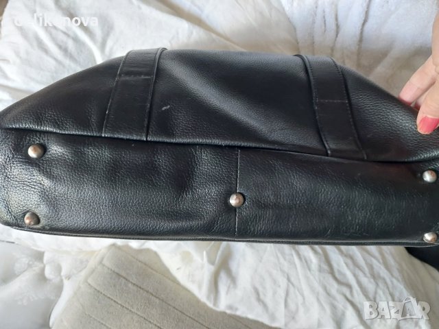 LE TANNEUR. 100% Кожа. Унисекс чанта (работна) офисна, снимка 9 - Чанти - 41917498