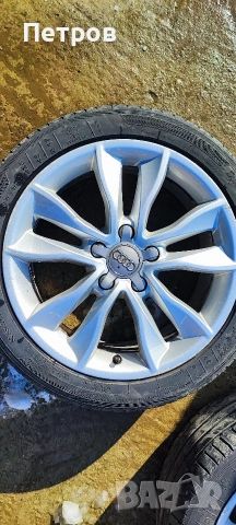 Джанти 17 5x112 с гуми 225 45 17, снимка 6 - Гуми и джанти - 53339829