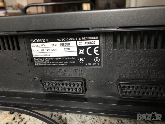 VHS плеър Sony за части или ремонт, снимка 10 - Плейъри, домашно кино, прожектори - 55791733