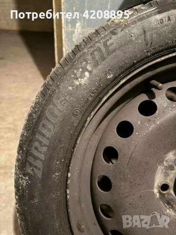 ЗИМНИ ГУМИ 16 ЦОЛА + ДЖАНТИ ВТОРА УПОТРЕБА 150 ЕВРО, снимка 5 - Гуми и джанти - 53285890