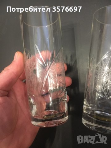Стъклени чаши за вода, снимка 3 - Чаши - 40282538