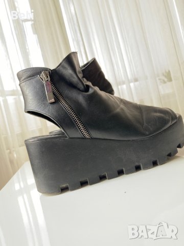 Exclusive Летни дамски кожени боти/сандали, снимка 3 - Дамски ежедневни обувки - 41161625
