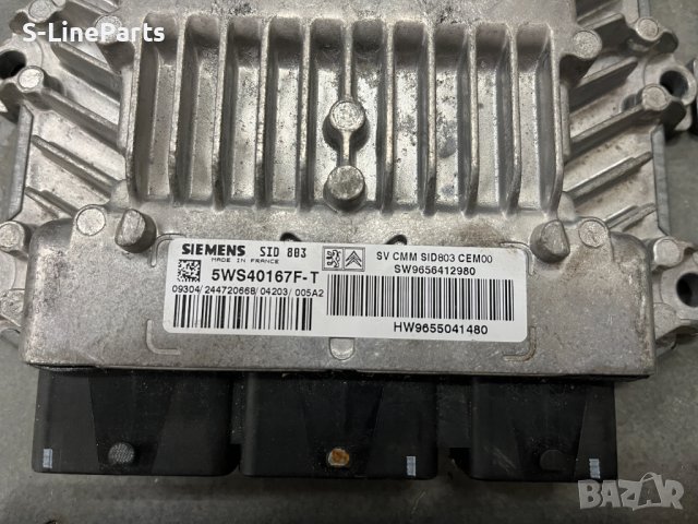 Компютър двигател ECU SIEMENS SID 803 Peugeot 307 407 Пежо 307 407 2.0HDI 2.0ХДИ 136к.с pejo #35, снимка 2 - Части - 41715460