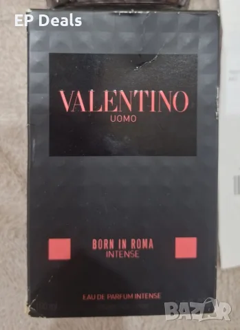 Valentino Uomo Born In Roma Intense EDP 100 ml - Оригинален, снимка 3 - Мъжки парфюми - 56155814