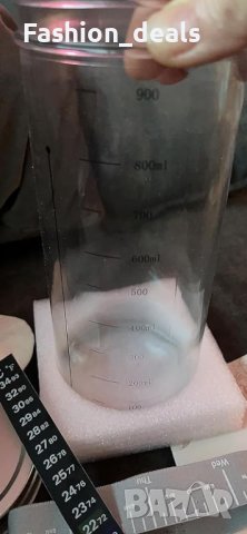 Нов Стартов комплект 2 броя 1000 мл буркан за закваска с маркировка дата, снимка 7 - Буркани, бутилки и капачки - 42204711