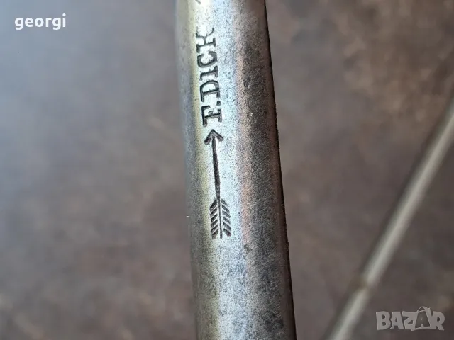 стар немски плосък масат точило за ножове F. Dick    25/4, снимка 5 - Колекции - 50150000