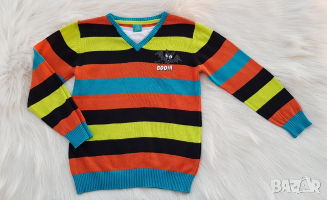 Детски пуловер 6-7 години, снимка 4 - Детски пуловери и жилетки - 36110095