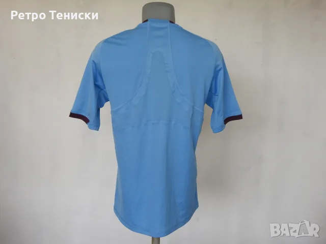 Тениска adidas — Мъже размер M Синьо (сезон 2012), снимка 3 - Тениски - 56319288