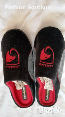 Дамски, домашни, топли пантофи, 38 номер , снимка 2 - Пантофи - 51932043