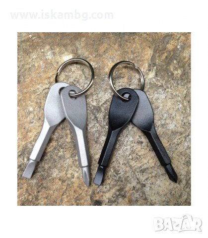 ПРАКТИЧЕН КЛЮЧОДЪРЖАТЕЛ С ДВЕ ОТВЕРТКИ С ФОРМА НА КЛЮЧ - код 2976, снимка 8 - Отвертки - 33904717