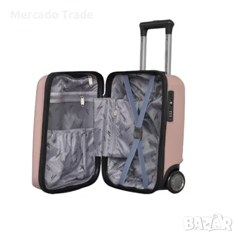 Куфар за ръчен багаж Mercado Trade, 6001, Различни цветове, снимка 10 - Куфари - 47425340