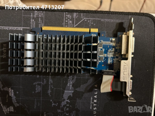 Видеокарта: ASUS GeForce 210 Silent (работеща), снимка 2 - Видеокарти - 53148238