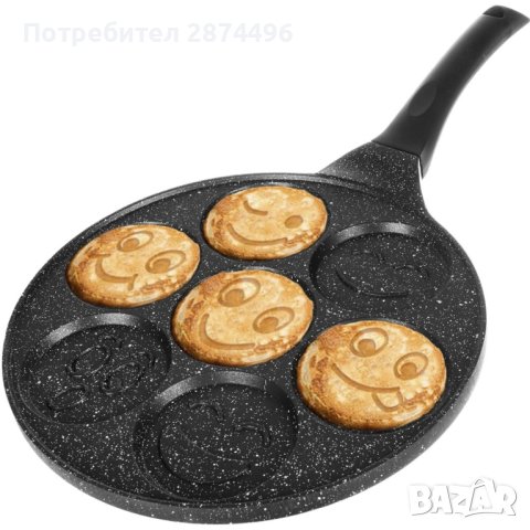 3947 Детски тиган за малки палачинки с усмивки, снимка 5 - Други - 41641614
