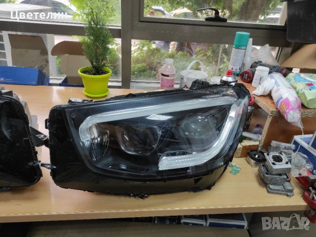 Ляв фар фарове Мерцедес GLC W253 mercedes глц 253 lqv far farove A2539064903 Z001E001, снимка 2 - Части - 41016819
