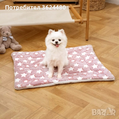 Зимна Постелка от Плюш За Малки и Средни Породи КУЧЕА 4728
