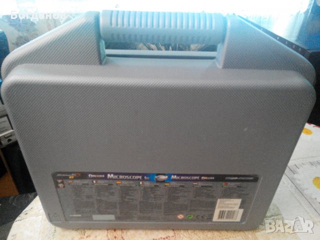 DELUXE MICROSCKOPE SET  62 PCS  ЧИСТО НОВ КОМПЛЕКТ С КУФАР, снимка 16 - Други ценни предмети - 34844677