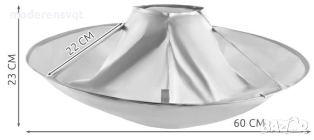 Пелерина за подстригване фризьорска, снимка 3 - Фризьорски принадлежности - 40981297