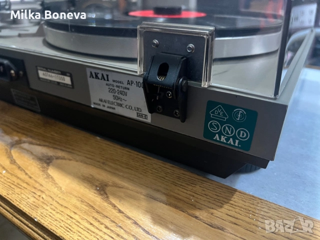 AKAI AP 100 C, снимка 10 - Грамофони - 53702385