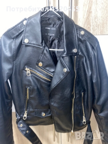 Кожено яке sinsay, снимка 2 - Якета - 52576405