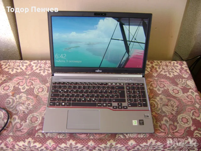 Fujitsu Lifebook E754 - Core i7, 8 GB RAM, 128 GB SSD, снимка 2 - Лаптопи за дома - 56334923