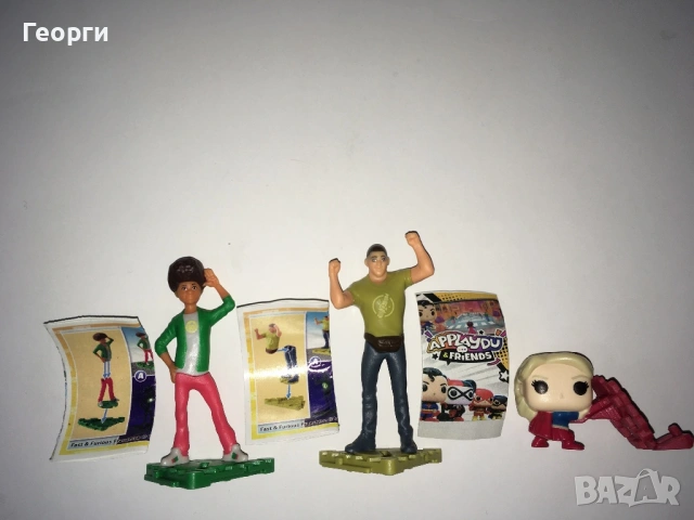 X3 лот Kinder фигурки Киндер играчки, снимка 2 - Фигурки - 53817045