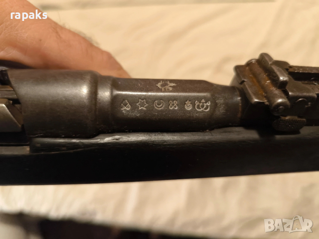 Турски тобуларна пушка, тобуларен Маузер 1880, не е карабина , снимка 3 - Антикварни и старинни предмети - 53301142