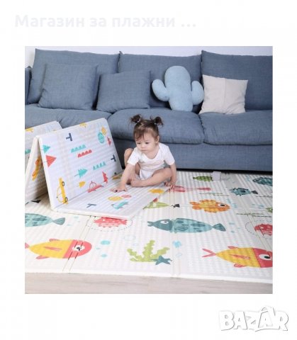 ДВУЛИЦЕВА ДЕТСКА ПОСТЕЛКА ЗА ИГРА С РАЗМЕРИ 2 Х 1.8 М. - код 2804, снимка 3 - Други - 33917190