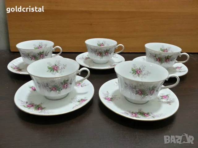 стар немски порцелан чаши за чай кафе, снимка 3 - Антикварни и старинни предмети - 48957263