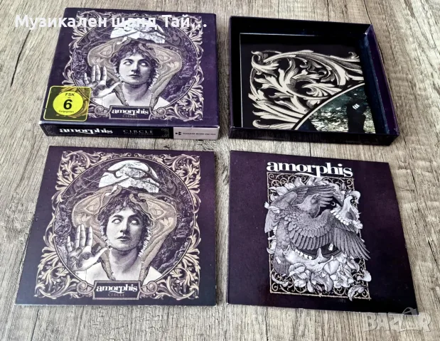 Компакт Дискове - Рок - Метъл: Amorphis – Circle - CD + DVD Box Set (Incl. Poster), снимка 3 - CD дискове - 56096129