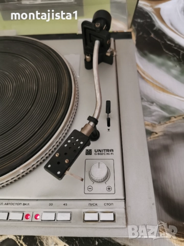 Руски грамофон ВЕГА, снимка 5 - Грамофони - 52228877