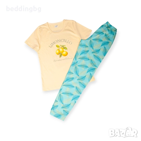 #Дамска #Памучна #Пижама , снимка 8 - Пижами - 34676767