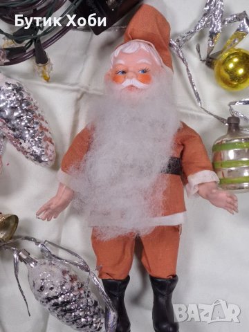 Лот ретро новогодишни украшения , снимка 2 - Други ценни предмети - 38866276