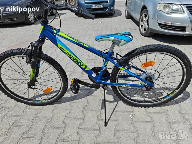 Промо велосипед 24" Sprint CASPER син, снимка 8 - Велосипеди - 56069923