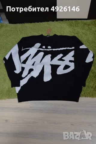 ЧИСТО НОВ! Stussy Stock Sweater 