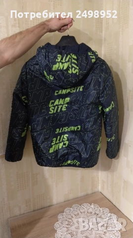 Двулицево Пролетно-есенно детско яке за момче, Размер 12 години, снимка 2 - Детски якета и елеци - 52510037