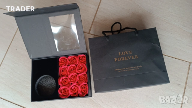 подаръчна кутия подарък със сърца , снимка 4 - Други - 38520385