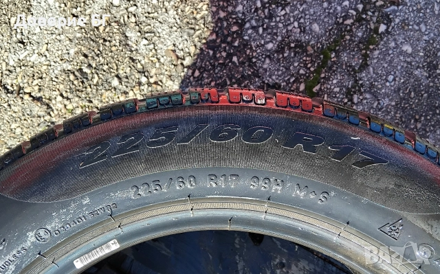 Гуми 225 60 17 Пирели Pirelli 4 броя. Нов внос. Не са нови!, снимка 10 - Гуми и джанти - 52572688