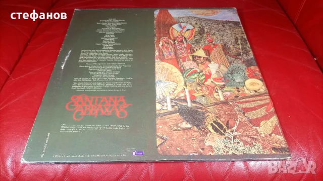 Дългосвиреща грамофонна плоча на SANTANA „ABRAXAS”, Холандия, снимка 2 - Грамофонни плочи - 50833361