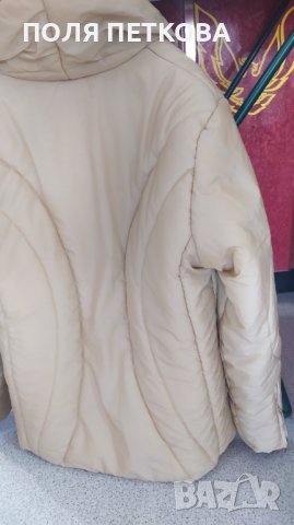 Бежово крем  якенце, снимка 7 - Якета - 39903878
