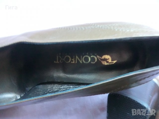 италиански обувки 37н, изцяло от естествена кожа, снимка 7 - Дамски обувки на ток - 40198218