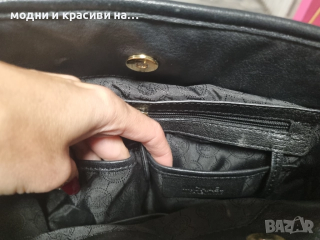 Чанта Michael Kors Rare Hamilton Traveler Leopard Calf Hair Satchel, снимка 13 - Чанти - 52354527