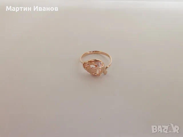 Златен руски пръстен без камъни , снимка 5 - Пръстени - 48336453