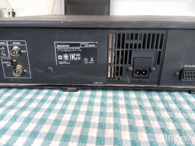 SONY HI-FI Stereo SLV-E80VP записващо видео, снимка 11 - Плейъри, домашно кино, прожектори - 41829186