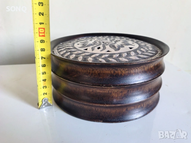 Страхотна Стара Кутия За Бижута, Дранкулки, снимка 8 - Антикварни и старинни предмети - 53174251