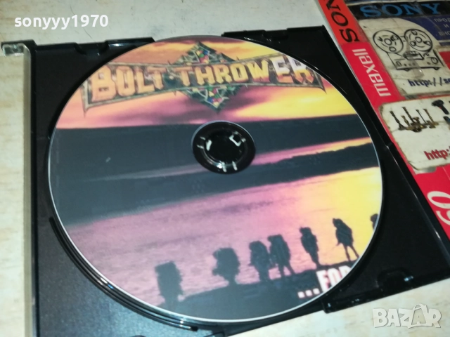 BOLT THROWER MP3 DISC 0411251912, снимка 10 - CD дискове - 52296324