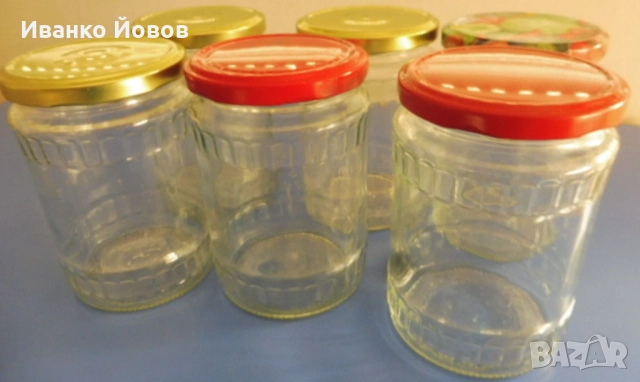 Буркани + винтови капачки комплект 720 мл, 540 мл, 360 мл. , снимка 4 - Други - 52626086