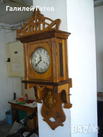 Стенен Часовник Junghans - Сецесион Намален !, снимка 8 - Антикварни и старинни предмети - 49566479