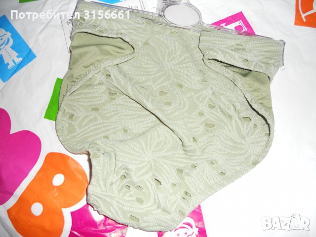 Нов Дамски Бански Сет в тъмно и светло зелено размер М Л 40 42, снимка 3 - Бански костюми - 40134201