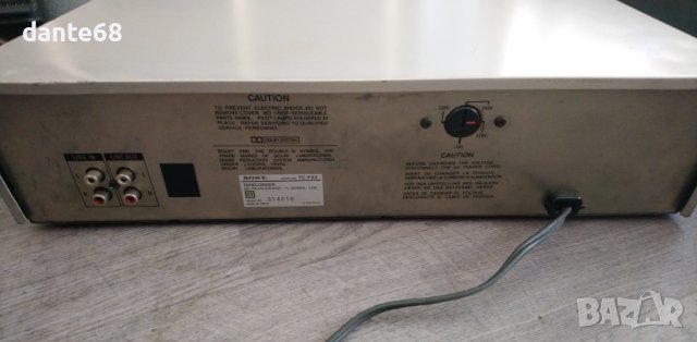 Дек SONY TC-FX2, снимка 7 - Декове - 40970716